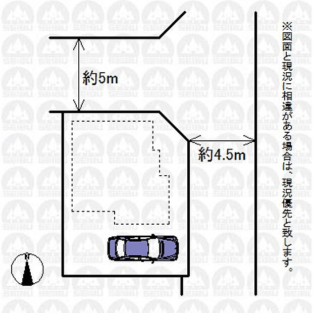実測図ではございません