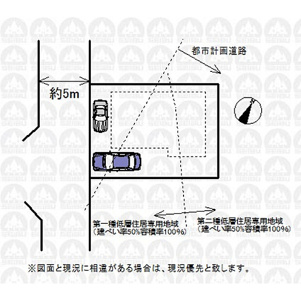 実測図ではございません