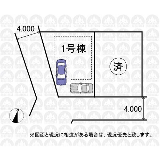 実測図ではございません