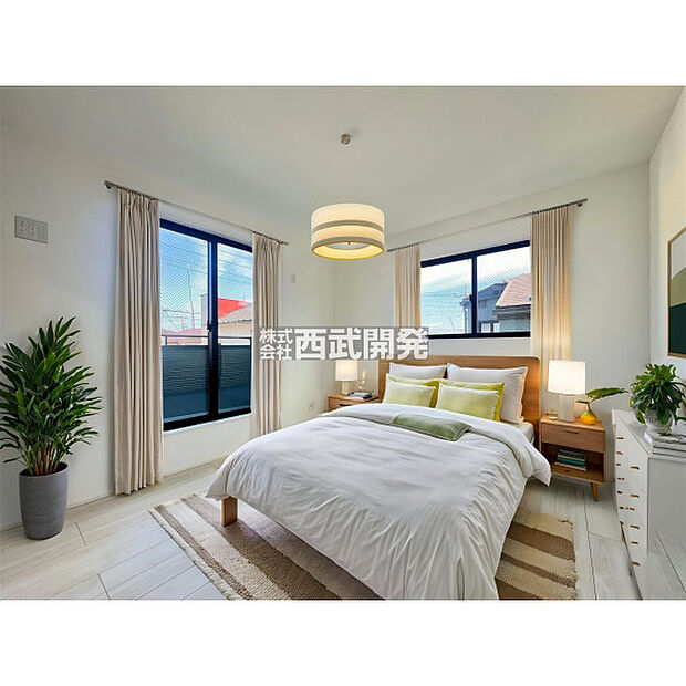 配置してある家具や小物はCGによるイメージです(洋室7.25帖)