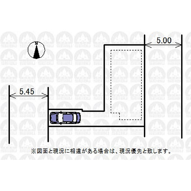 実測図ではございません