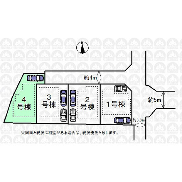 実測図ではございません