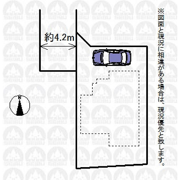 実測図ではございません