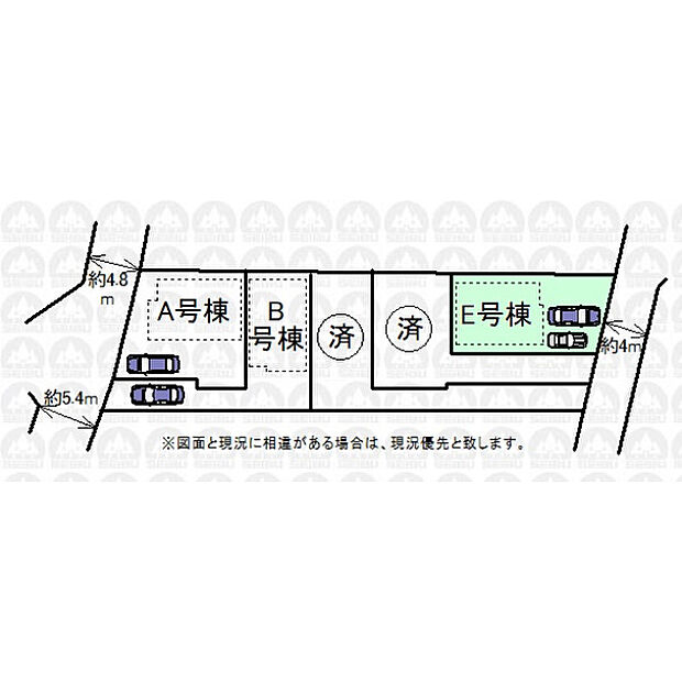 実測図ではございません