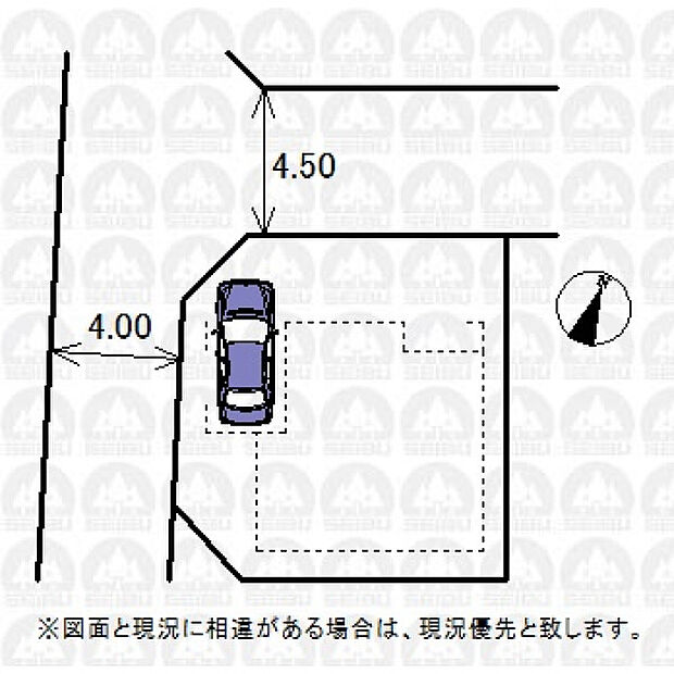 実測図ではございません