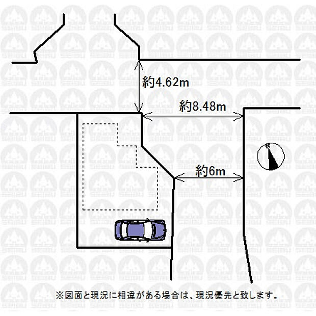 実測図ではございません