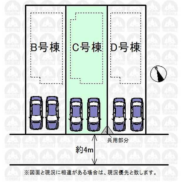 実測図ではございません