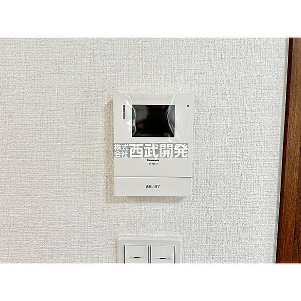 モニター付きインターホン