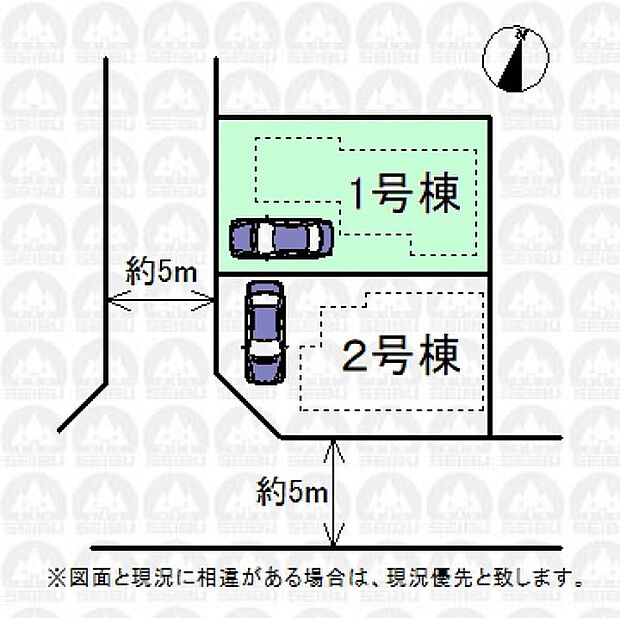 実測図ではございません