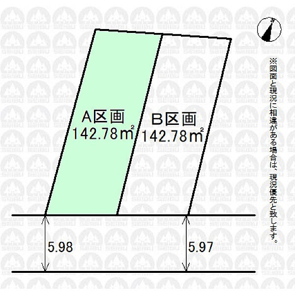 実測図ではございません