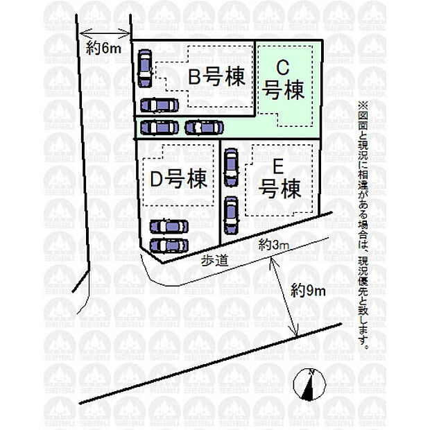 実測図ではございません