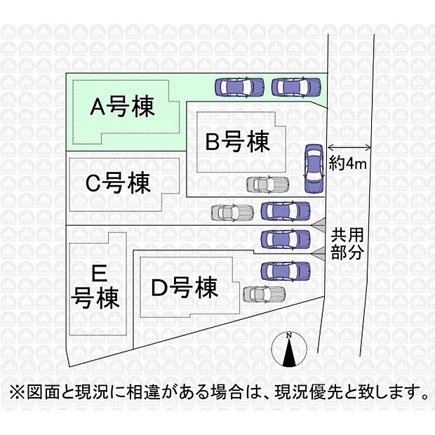実測図ではございません