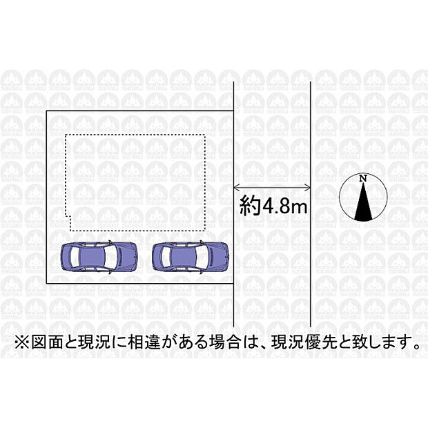 実測図ではございません