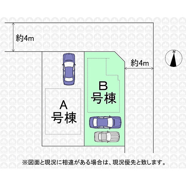 実測図ではございません