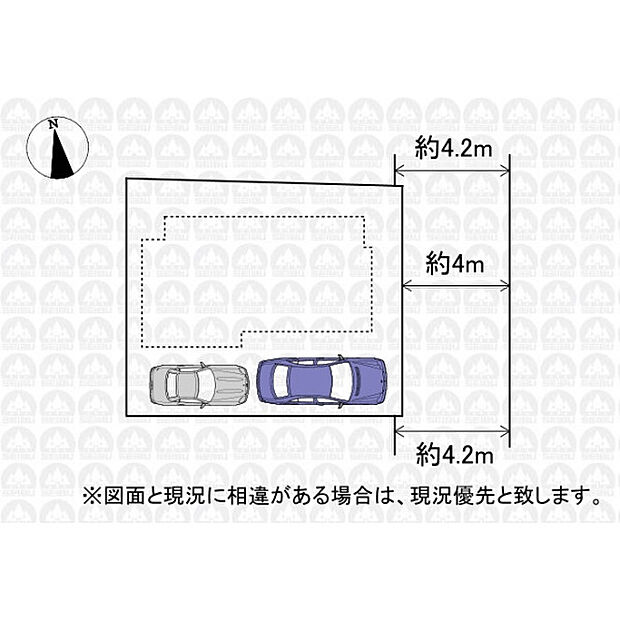 実測図ではございません