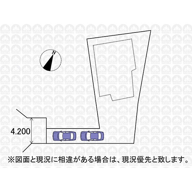 実測図ではございません