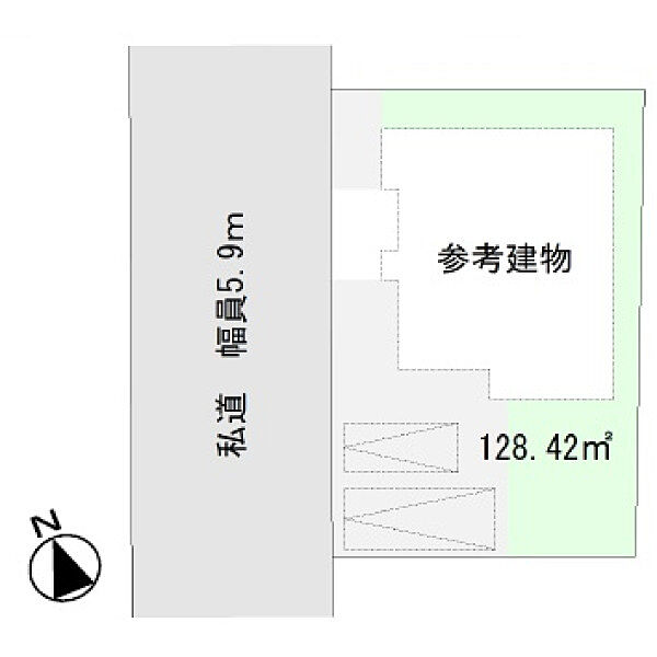 実測図ではございません