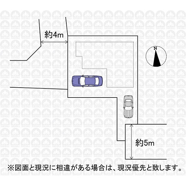 実測図ではございません