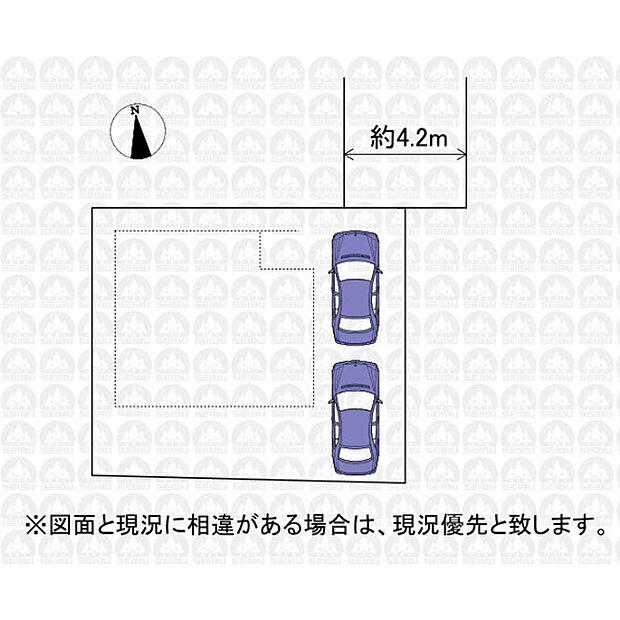 実測図ではございません