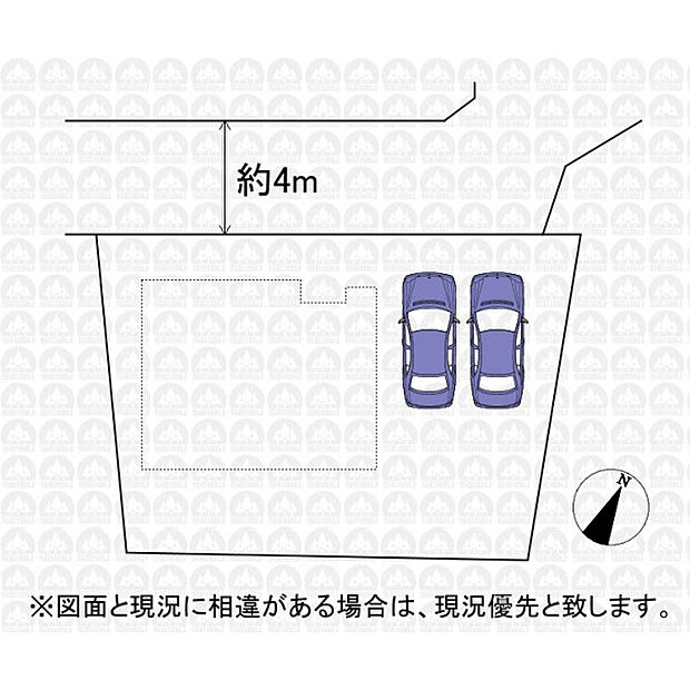 実測図ではございません