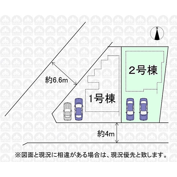 実測図ではございません