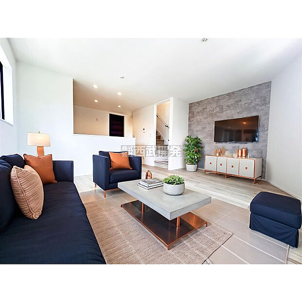 配置してある家具や小物はCGによるイメージです