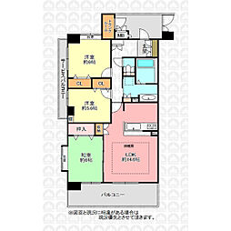 間取図画像 3LDK