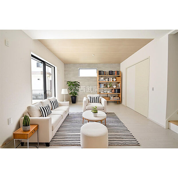 配置の家具や小物はCGによるイメージです。