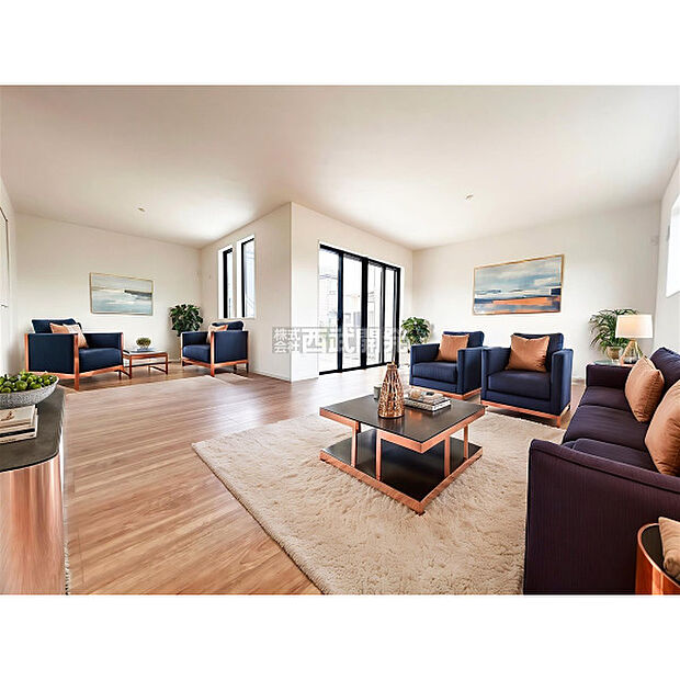 配置してある家具や小物はCGによるイメージです。