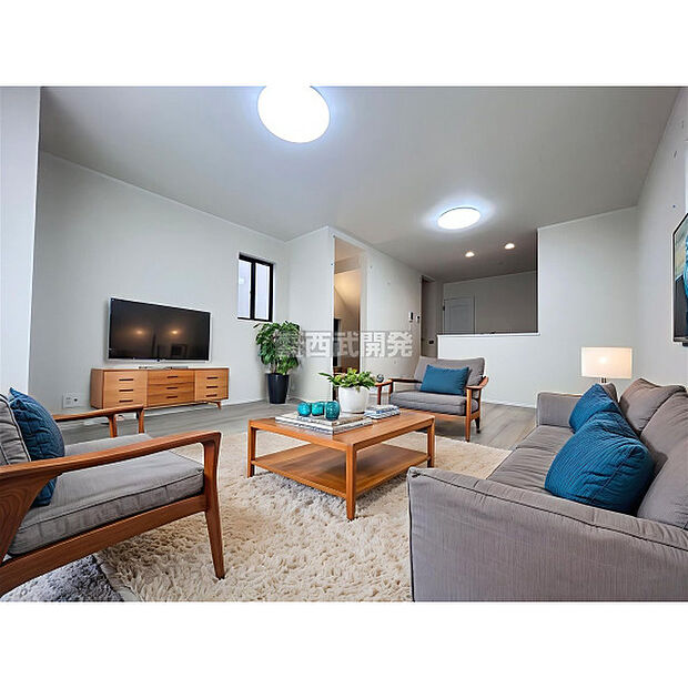 配置の家具や小物はCGによるイメージです。