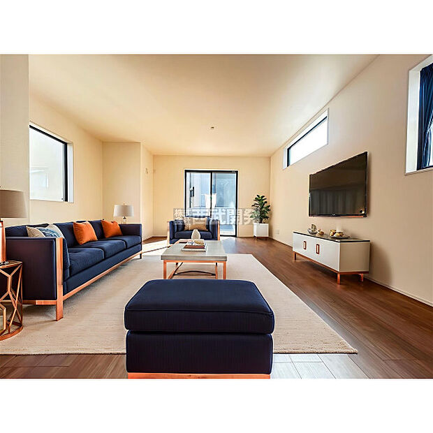 配置の家具や小物類はCGによるイメージです