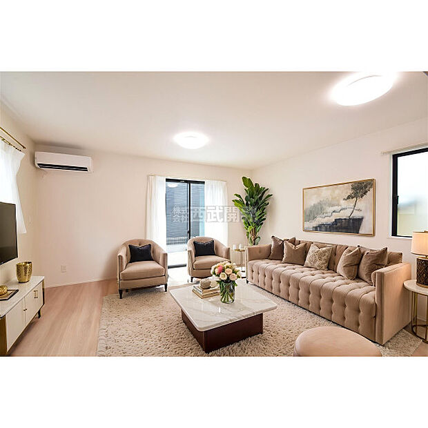 配置してある家具・小物類はCGによるイメージです。