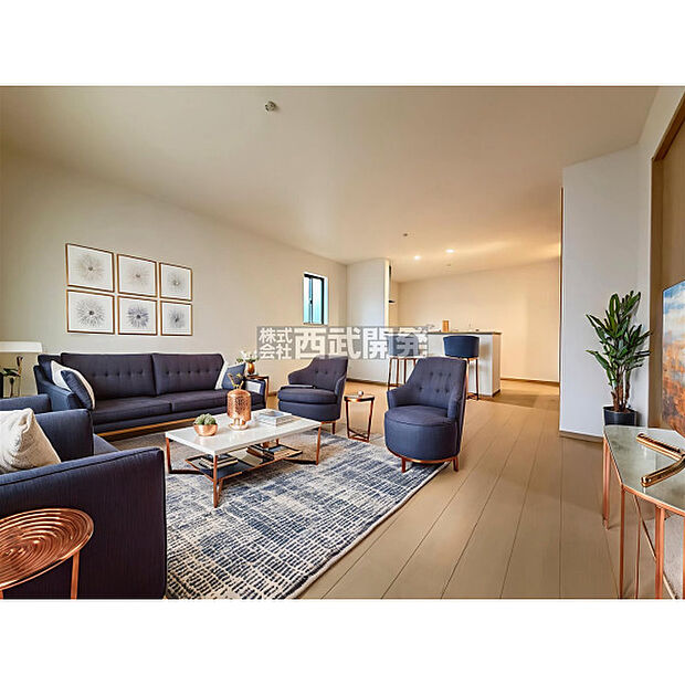 配置の家具や小物類はCGによるイメージです