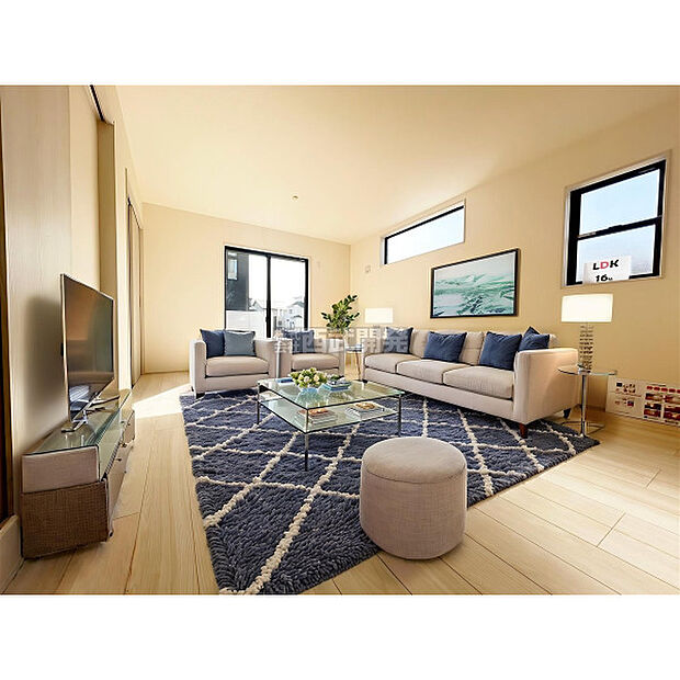 配置してある家具・小物類はCGによるイメージです。