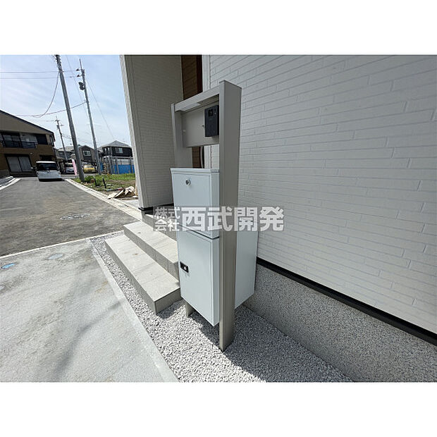 宅配ボックス付きポスト