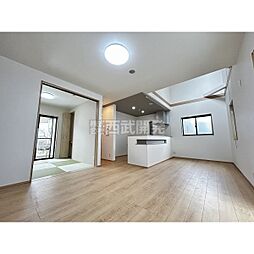 東武東上線 鶴瀬駅 徒歩25分 4LDKのリビング/ダイニング