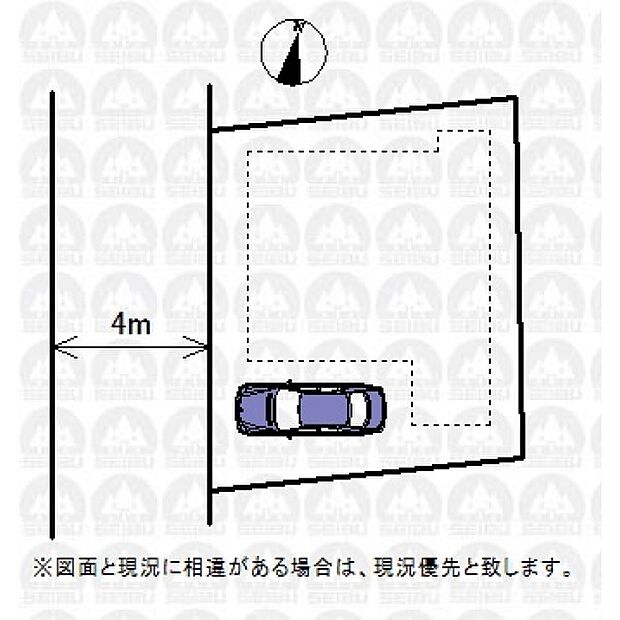 実測図ではございません