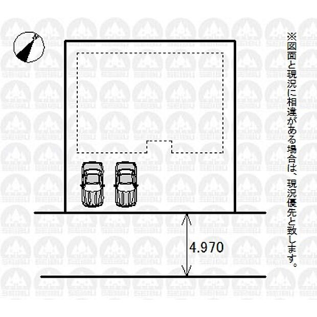 実測図ではございません