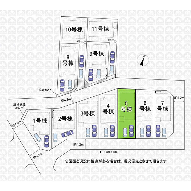 実測図ではございません