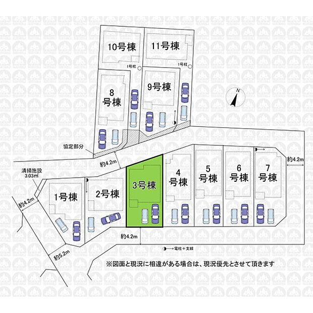 実測図ではございません