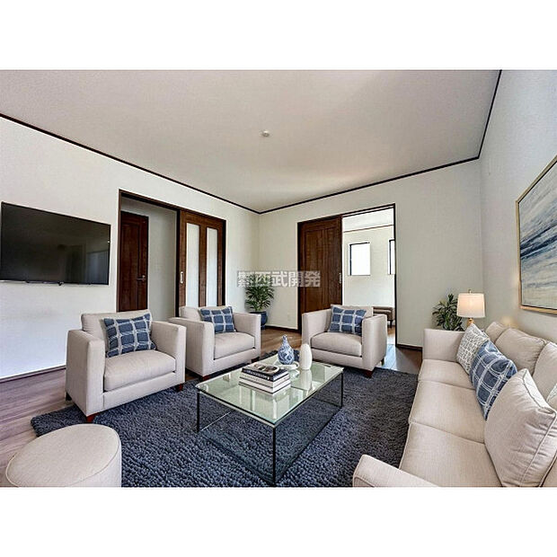 配置してある家具や小物はCGによるイメージです