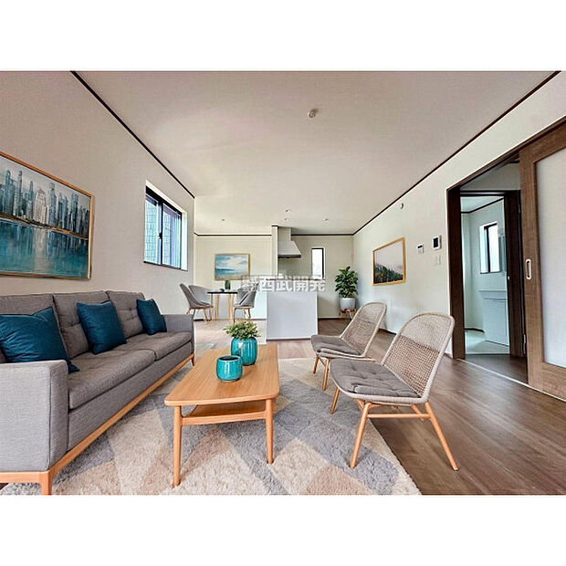 配置してある家具や小物はCGによるイメージです