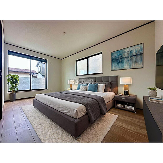 配置してある家具や小物はCGによるイメージです