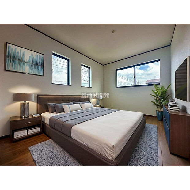 配置してある家具や小物はCGによるイメージです