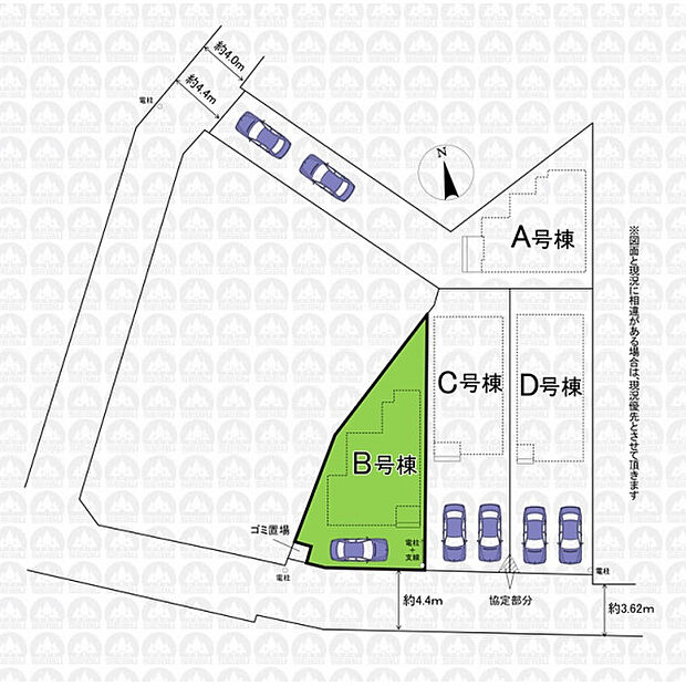 実測図ではございません。