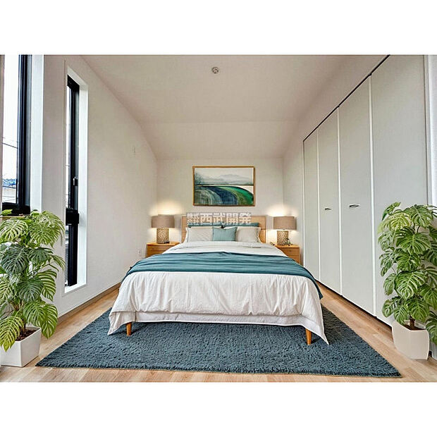 配置してある家具や小物はCGによるイメージです