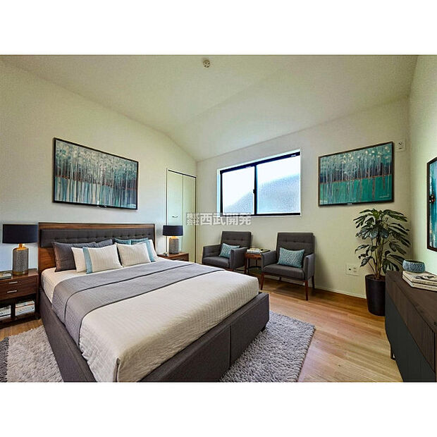 配置してある家具や小物はCGによるイメージです