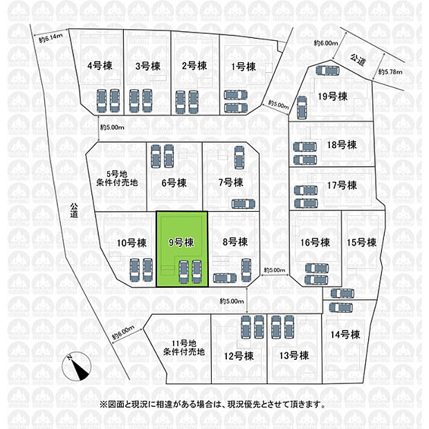 実測図ではありません。