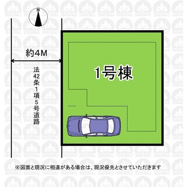 実測図ではありません。