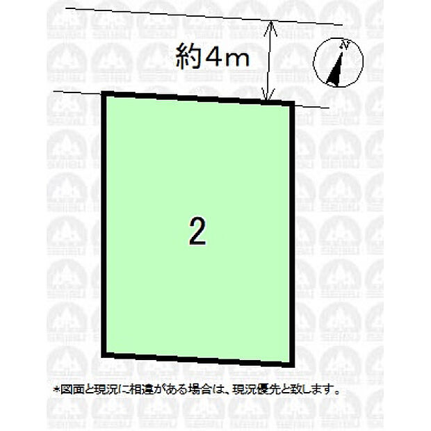 実測図ではありません。